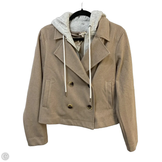 Blazer By Hem & Thread In Tan, Size: S
