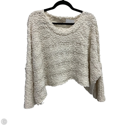 Sweater By Pol In Cream, Size: S