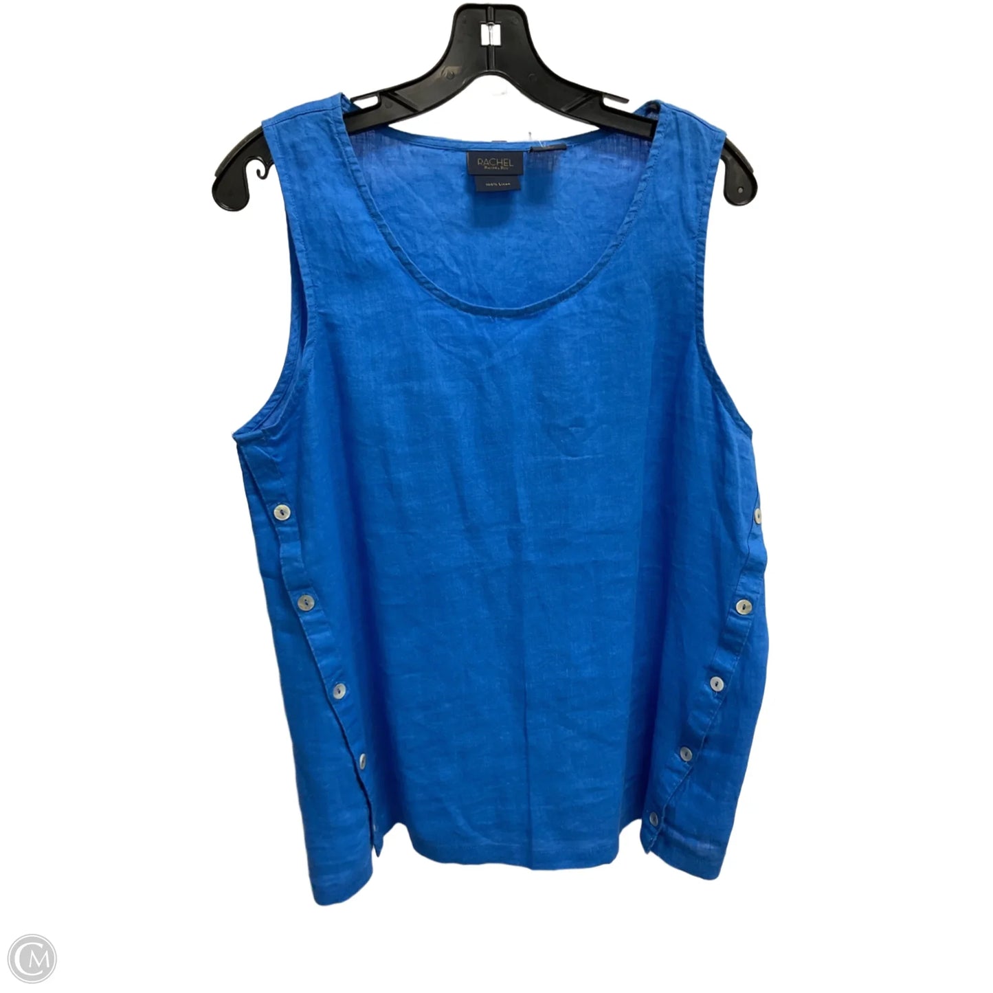 Top Sleeveless By Rachel Roy In Blue, Size: L