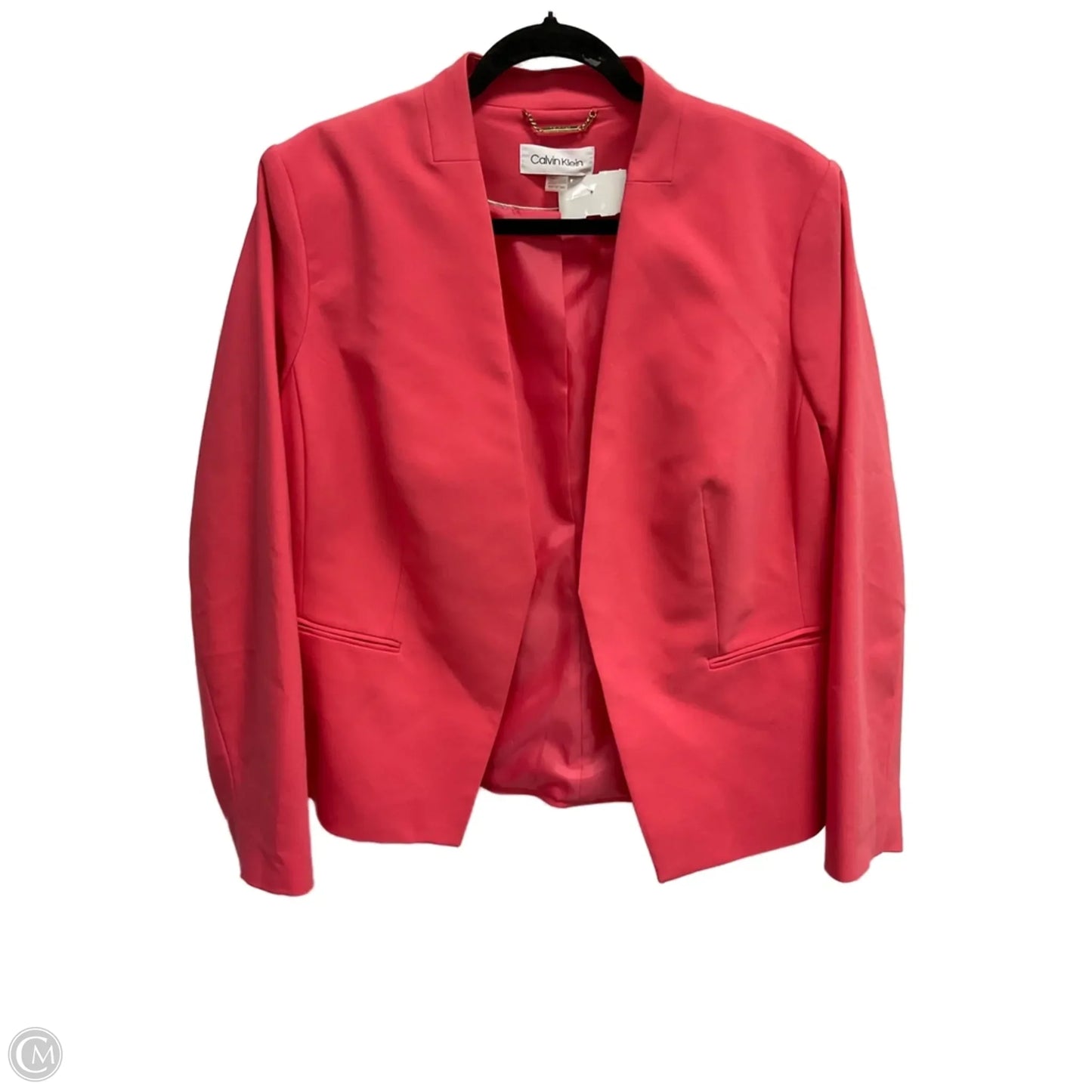 Blazer By Calvin Klein In Pink, Size: Xl