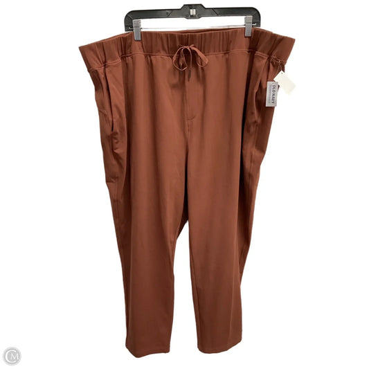 Athletic Pants By Old Navy In Orange, Size: 3x
