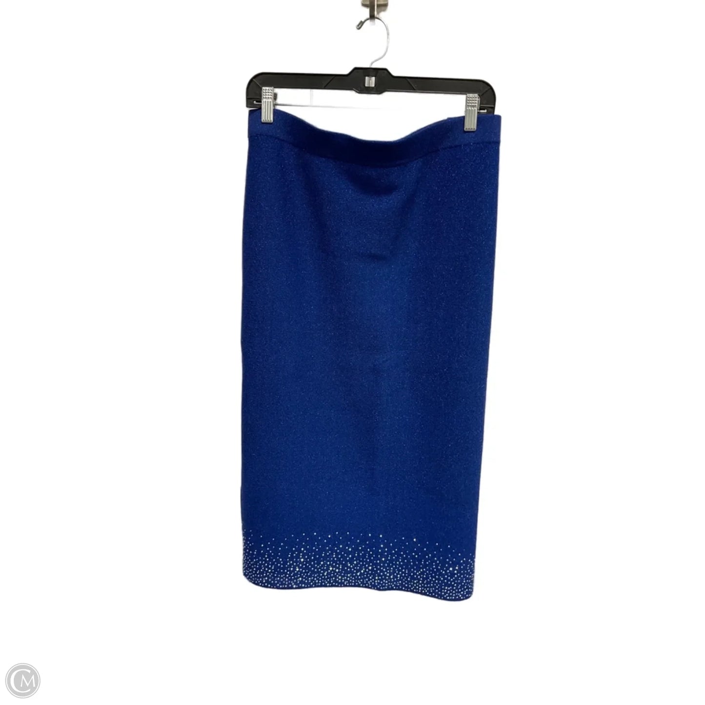 Skirt Set 2pc By Clothes Mentor In Blue, Size: 2x
