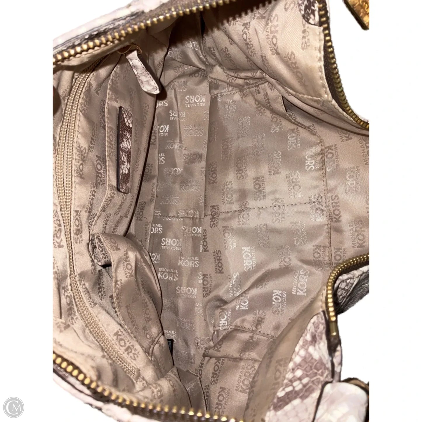 Handbag Designer By Michael Kors, Size: Medium