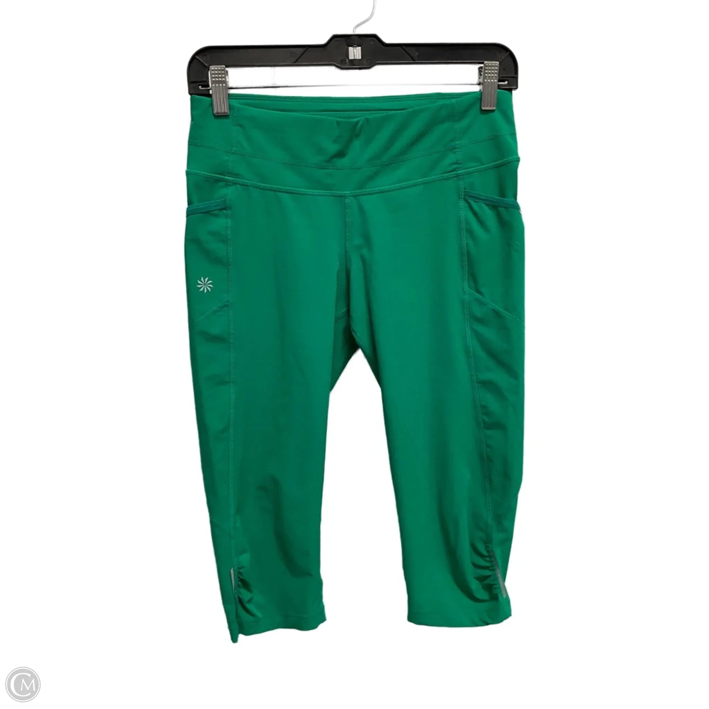 Athletic Capris By Athleta In Green, Size: S