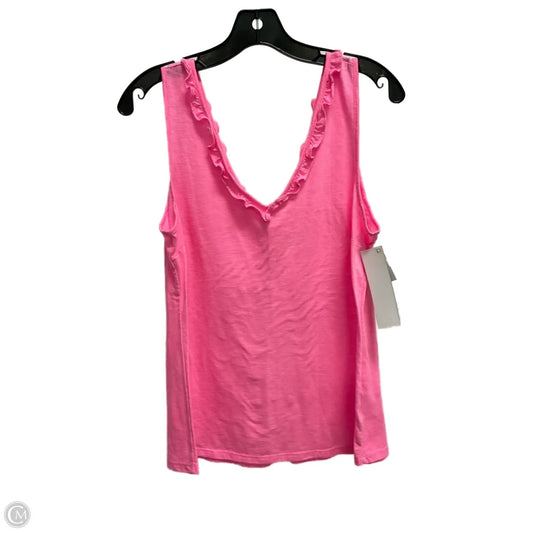 Tank Top Designer By Lilly Pulitzer In Pink, Size: L