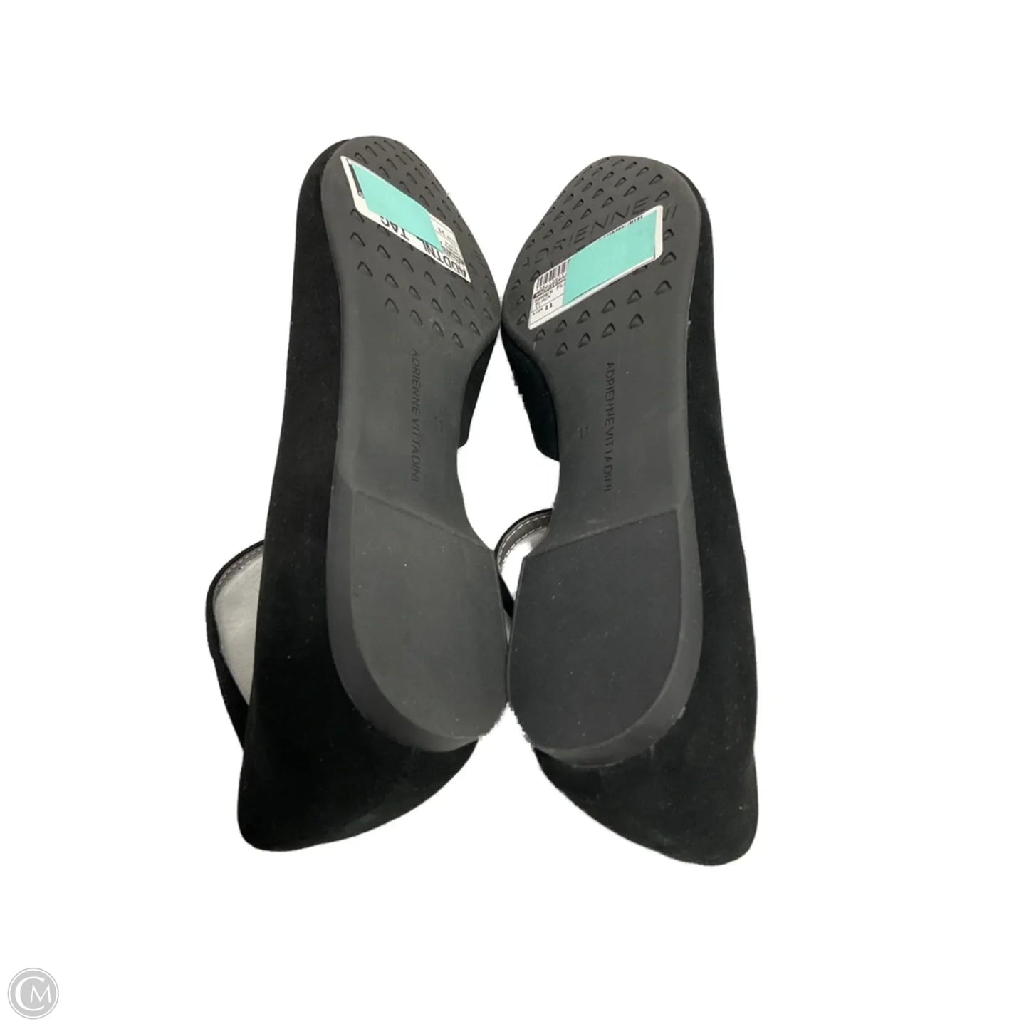 Shoes Flats By Adrienne Vittadini In Black, Size: 11