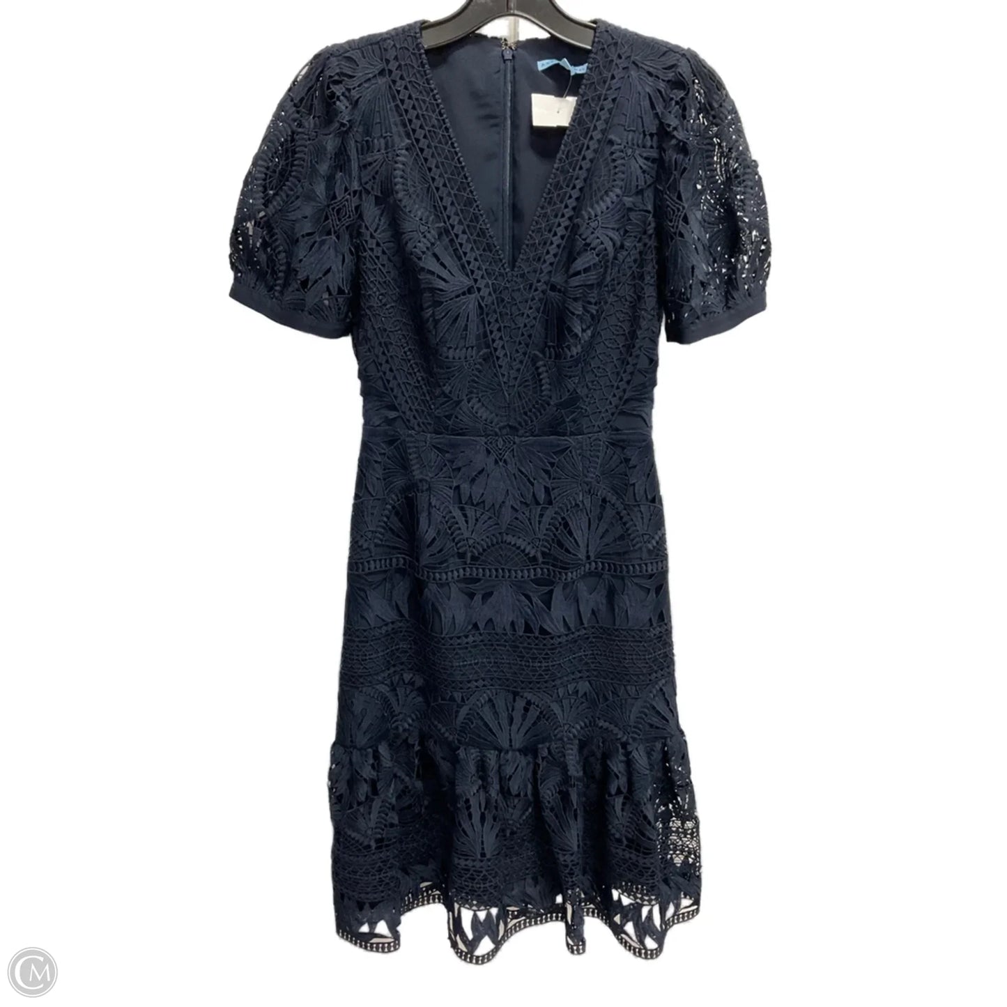Dress Party Midi By Antonio Melani In Navy, Size: Xs