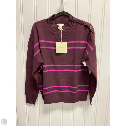Sweater By Cynthia Rowley In Striped Pattern, Size: Xl