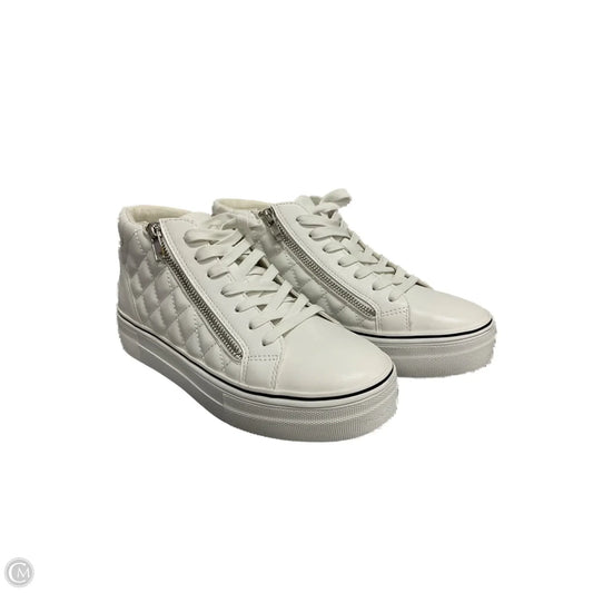 Shoes Sneakers By Steve Madden In White, Size: 8.5