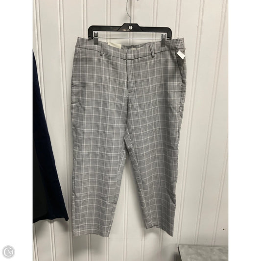 Pants Dress By A New Day In Plaid Pattern, Size: 16
