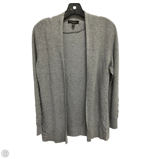 Sweater Cardigan By Banana Republic In Grey, Size: S