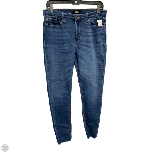 Jeans Skinny By Hudson In Blue Denim, Size: 12