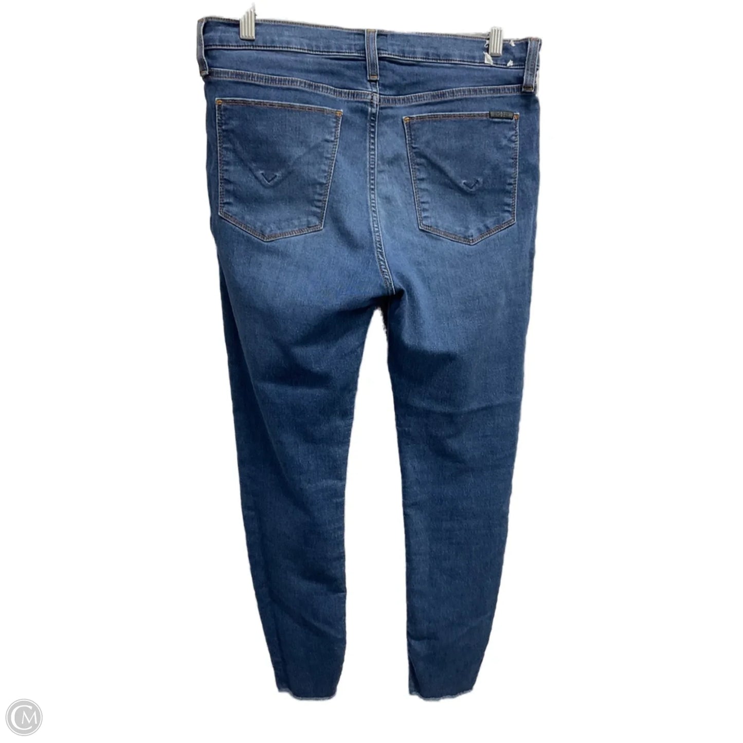 Jeans Skinny By Hudson In Blue Denim, Size: 12