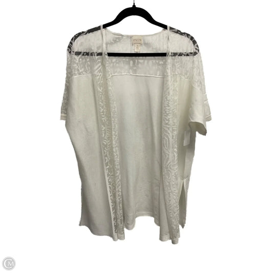 Shawl By Chicos In White, Size: M
