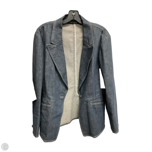 Blazer By Anne Klein In Bronze, Size: Lp