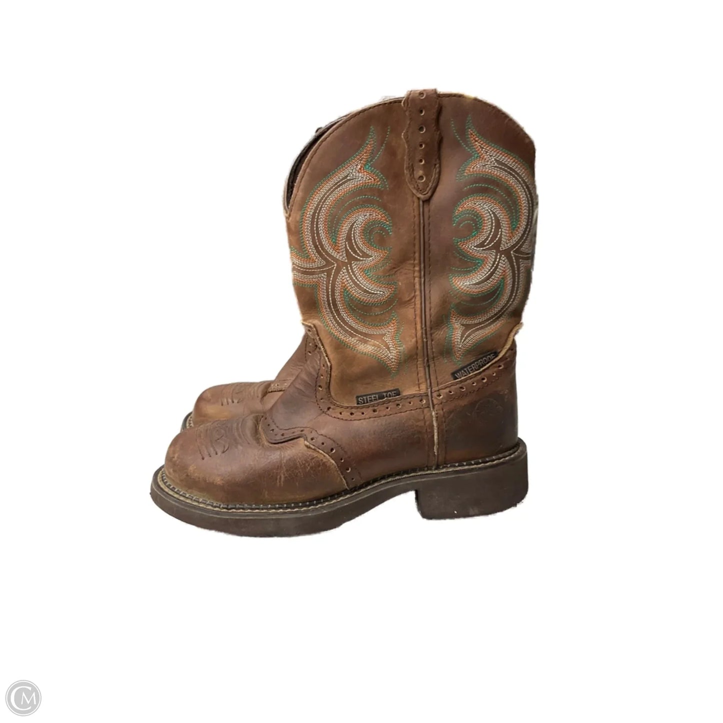 Boots Western By Roper In Brown, Size: 7.5