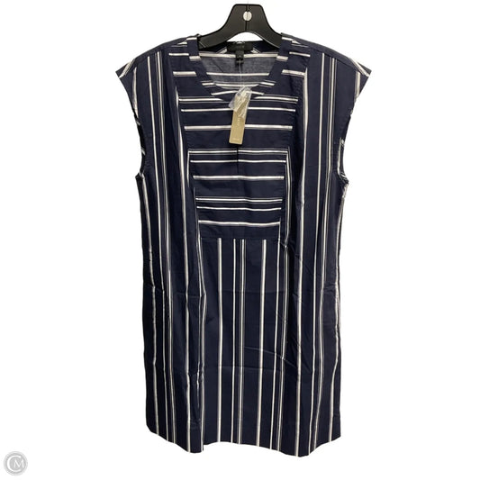 Dress Casual Midi By J. Crew In Striped Pattern, Size: M