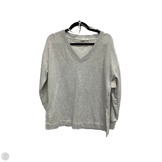 Sweatshirt Crewneck By Gap In Grey, Size: Xl