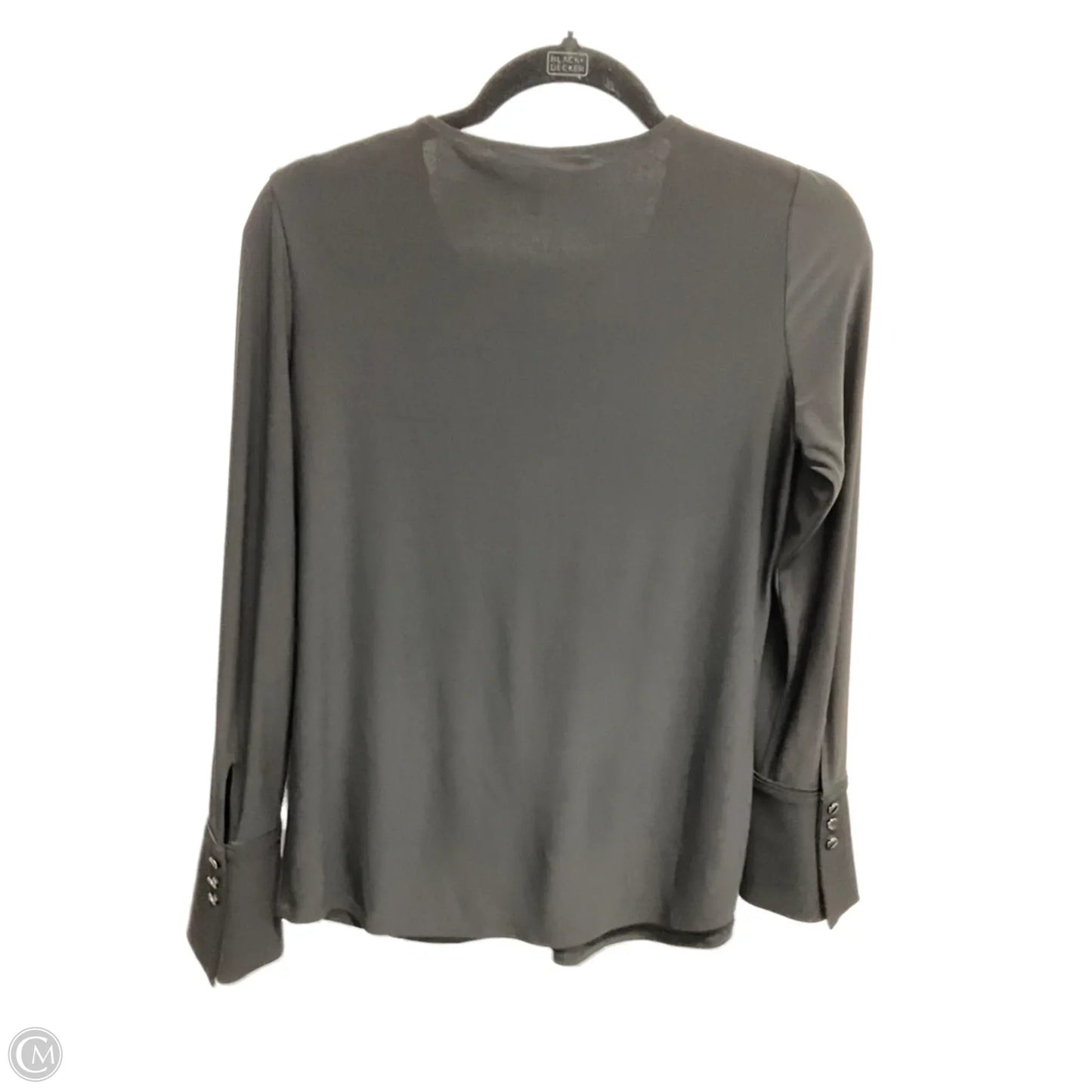 Top Long Sleeve By White House Black Market In Black, Size: Xs