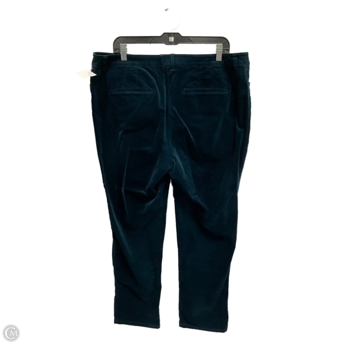 Pants Corduroy By Chicos In Teal, Size: 16