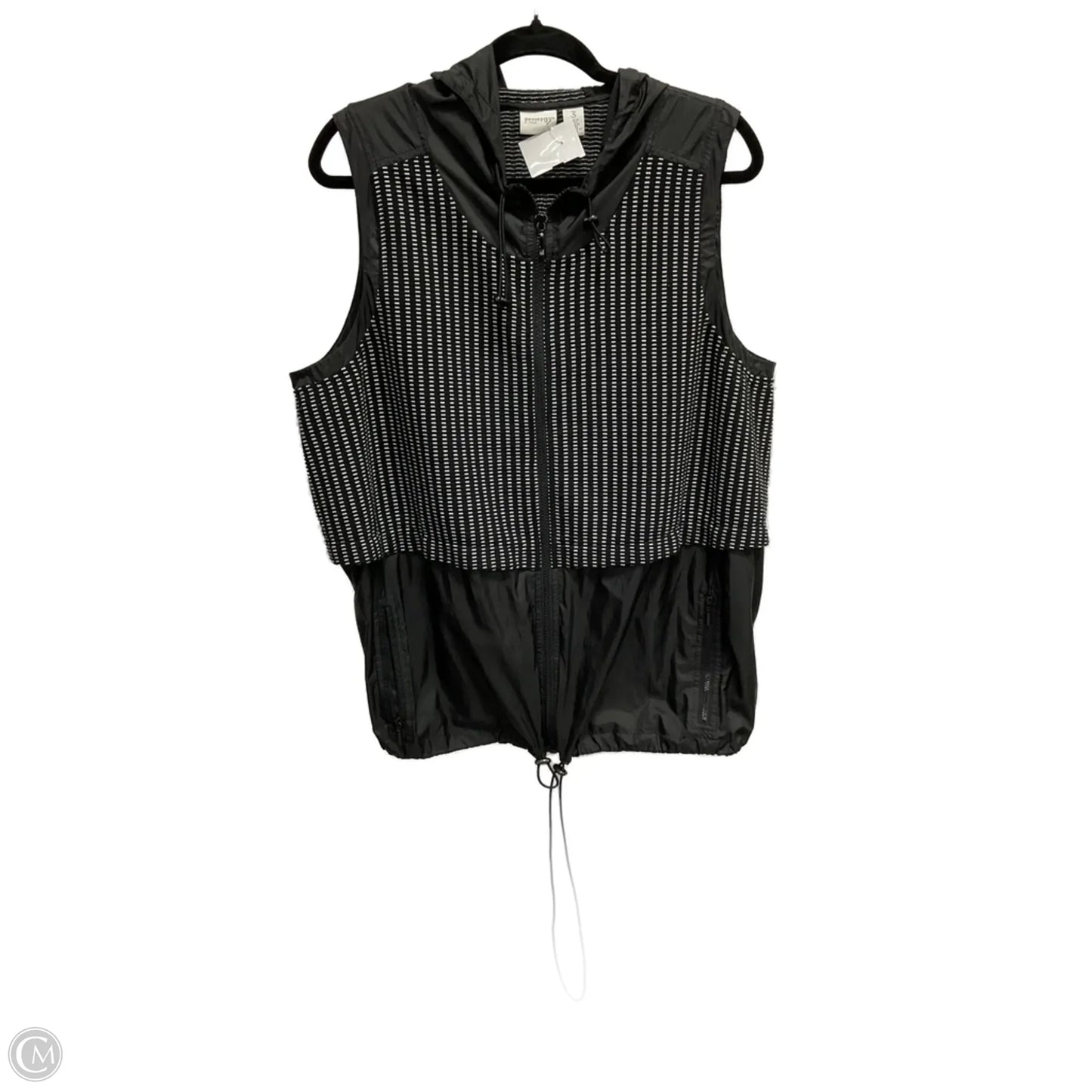 Vest Puffer & Quilted By Chicos In Black, Size: Xl