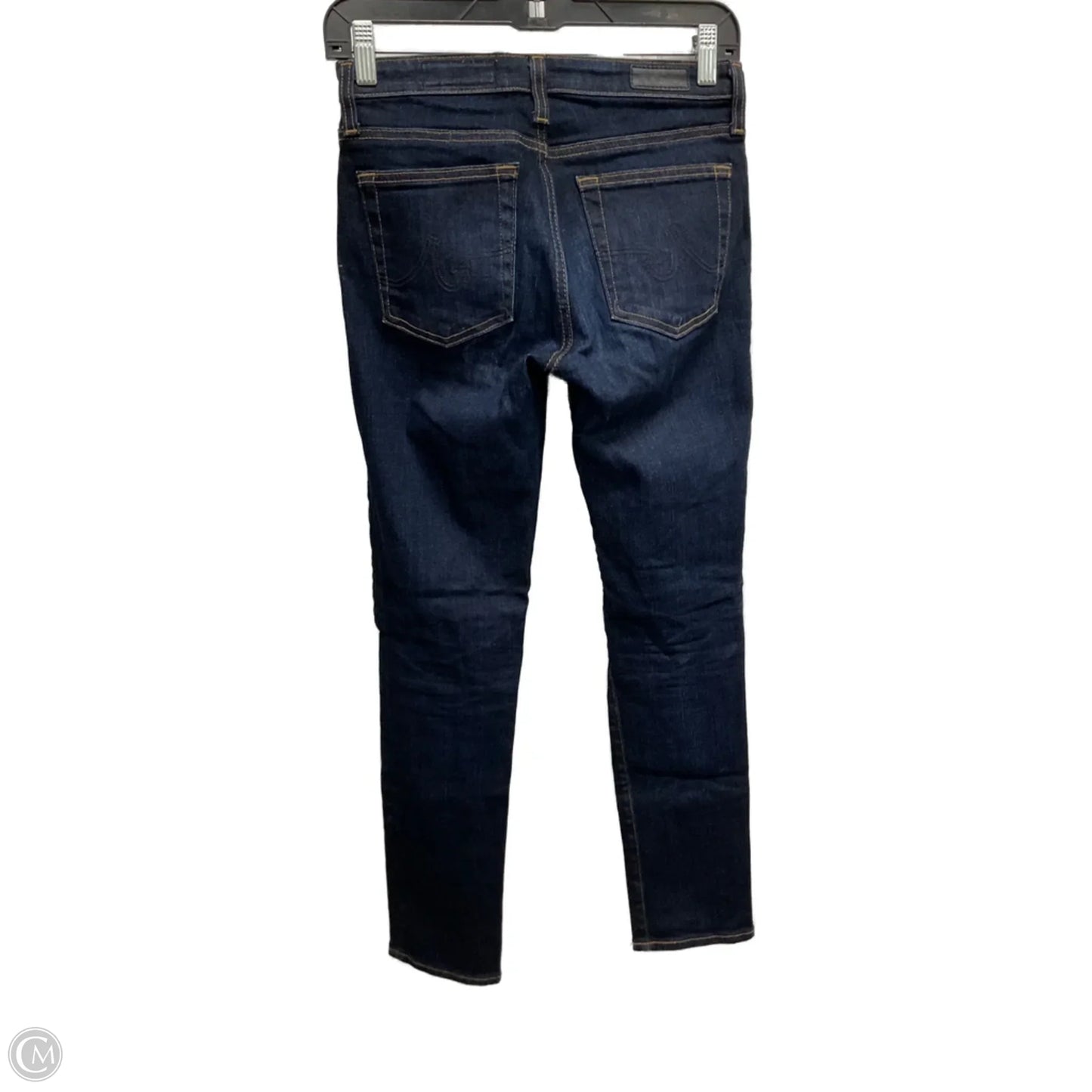 Jeans Skinny By Adriano Goldschmied In Blue Denim, Size: 2