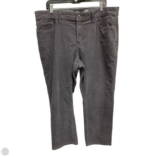 Pants Corduroy By St Johns Bay In Grey, Size: 18
