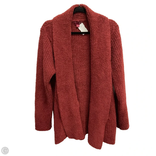 Sweater Cardigan By Barefoot Dreams In Red, Size: M