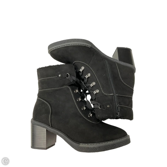 Boots Mid-calf Heels By Cloudwalkers In Black, Size: 10