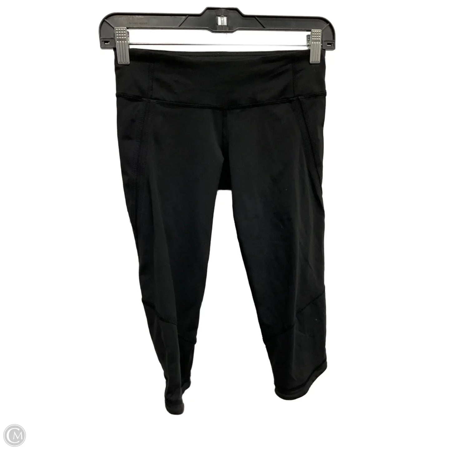 Athletic Capris By Lululemon In Black, Size: S