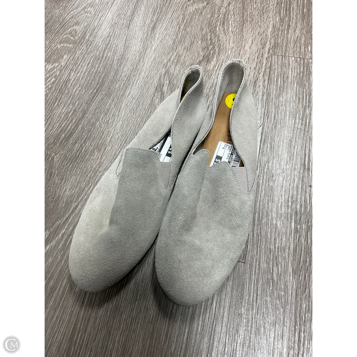 Shoes Flats By Lucky Brand In Grey, Size: 9