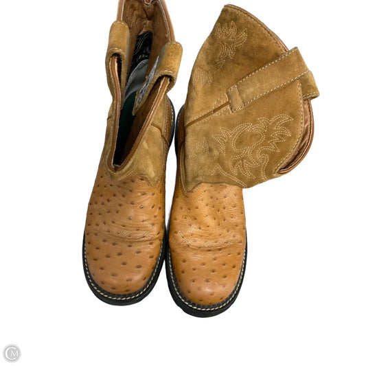 Boots Western By Ariat In Tan, Size: 8.5