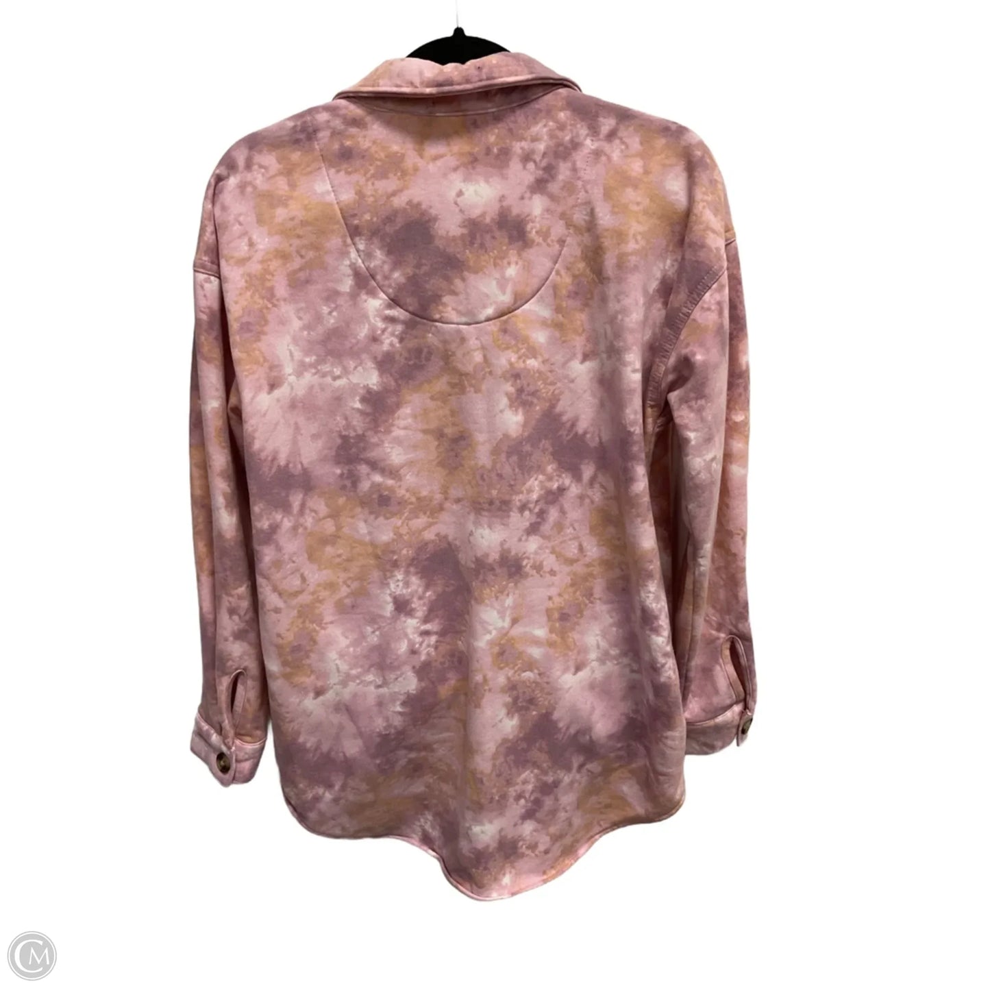 Jacket Shirt By Maurices In Tie Dye Print, Size: Xs