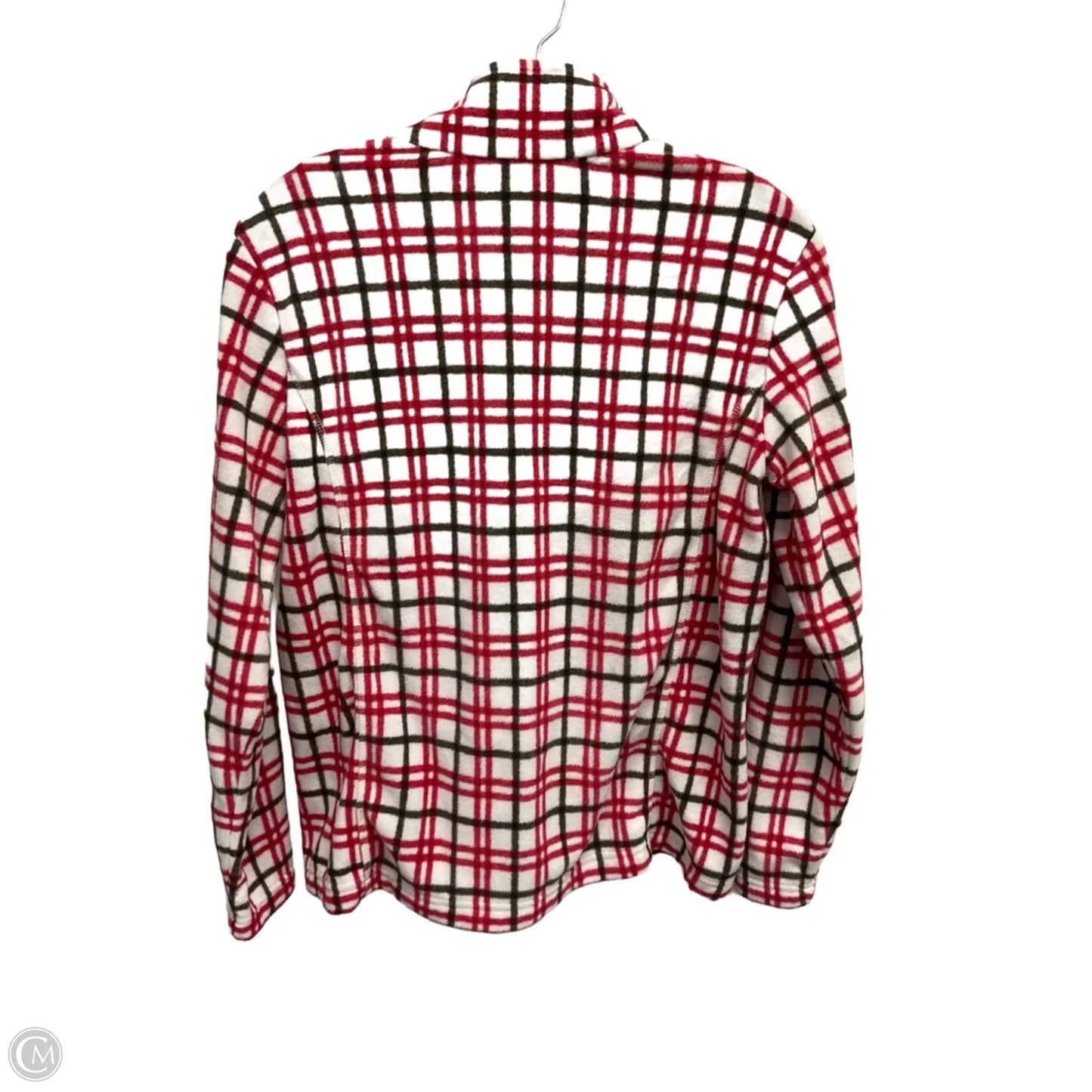 Athletic Fleece By Lands End In Plaid Pattern, Size: S