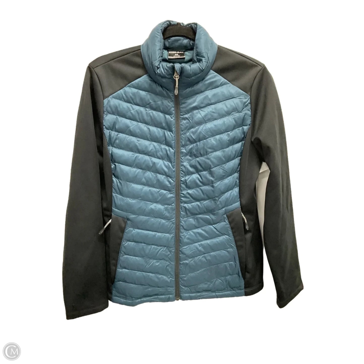 Jacket Puffer & Quilted By 32 Degrees In Teal, Size: M