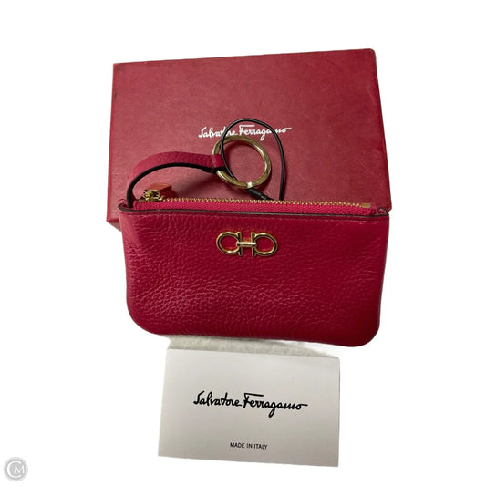 Coin Purse Luxury Designer By Ferragamo, Size: Small