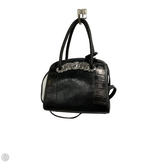 Handbag Leather By Brighton, Size: Medium