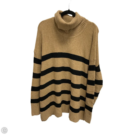 Sweater By Nine West In Striped Pattern, Size: Xxl