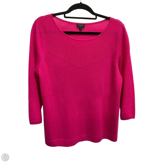 Sweater Cashmere By Talbots In Pink, Size: L