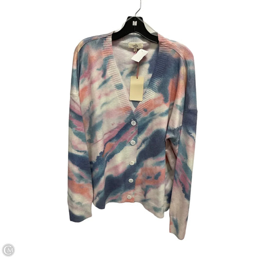 Cardigan By Entro In Tie Dye Print, Size: L