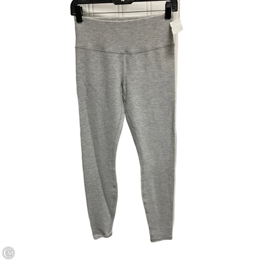 Athletic Leggings By Alo In Grey, Size: M