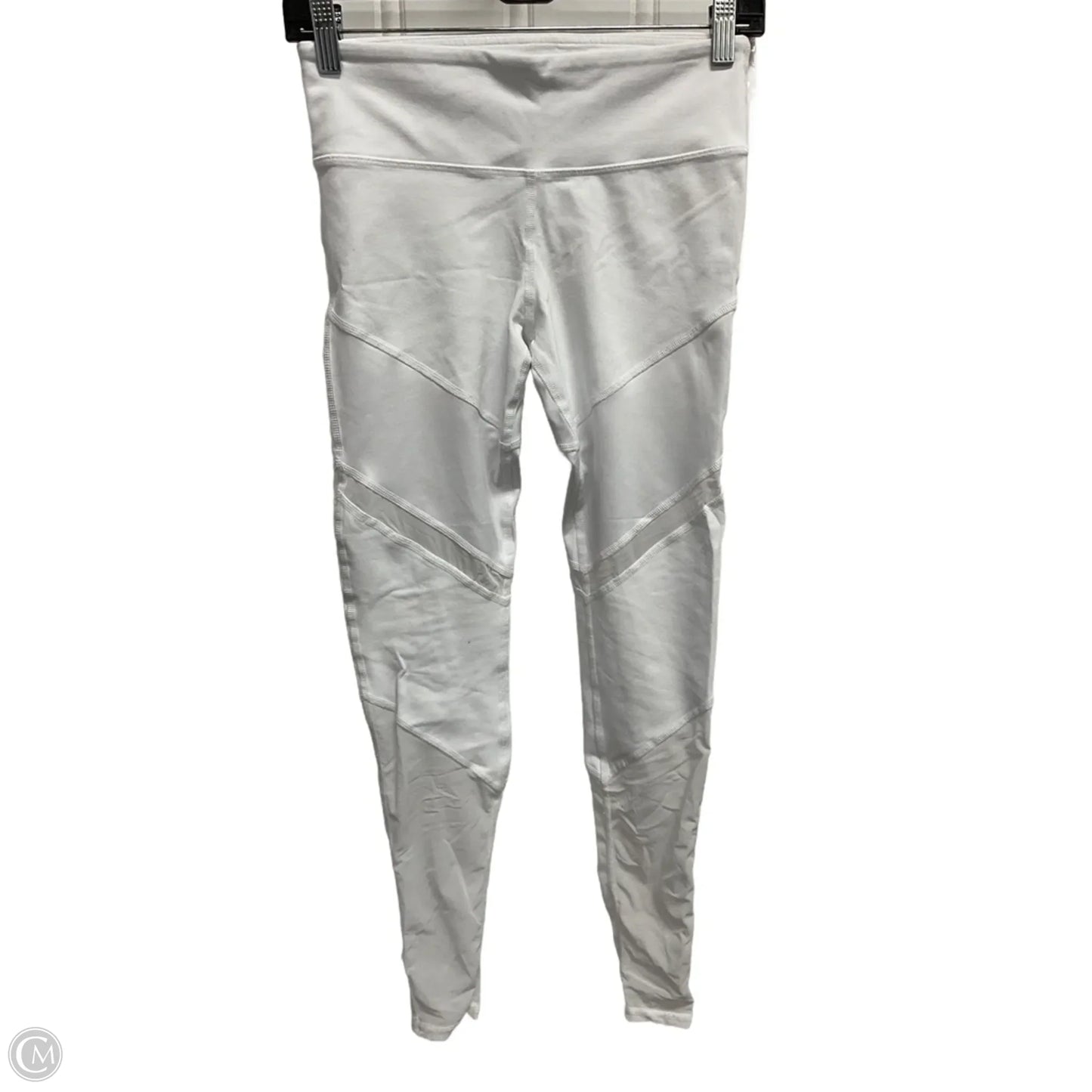 Athletic Leggings By Alo In White, Size: Xs