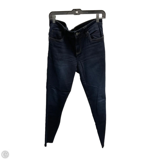Jeans Skinny By Kut In Blue Denim, Size: 8