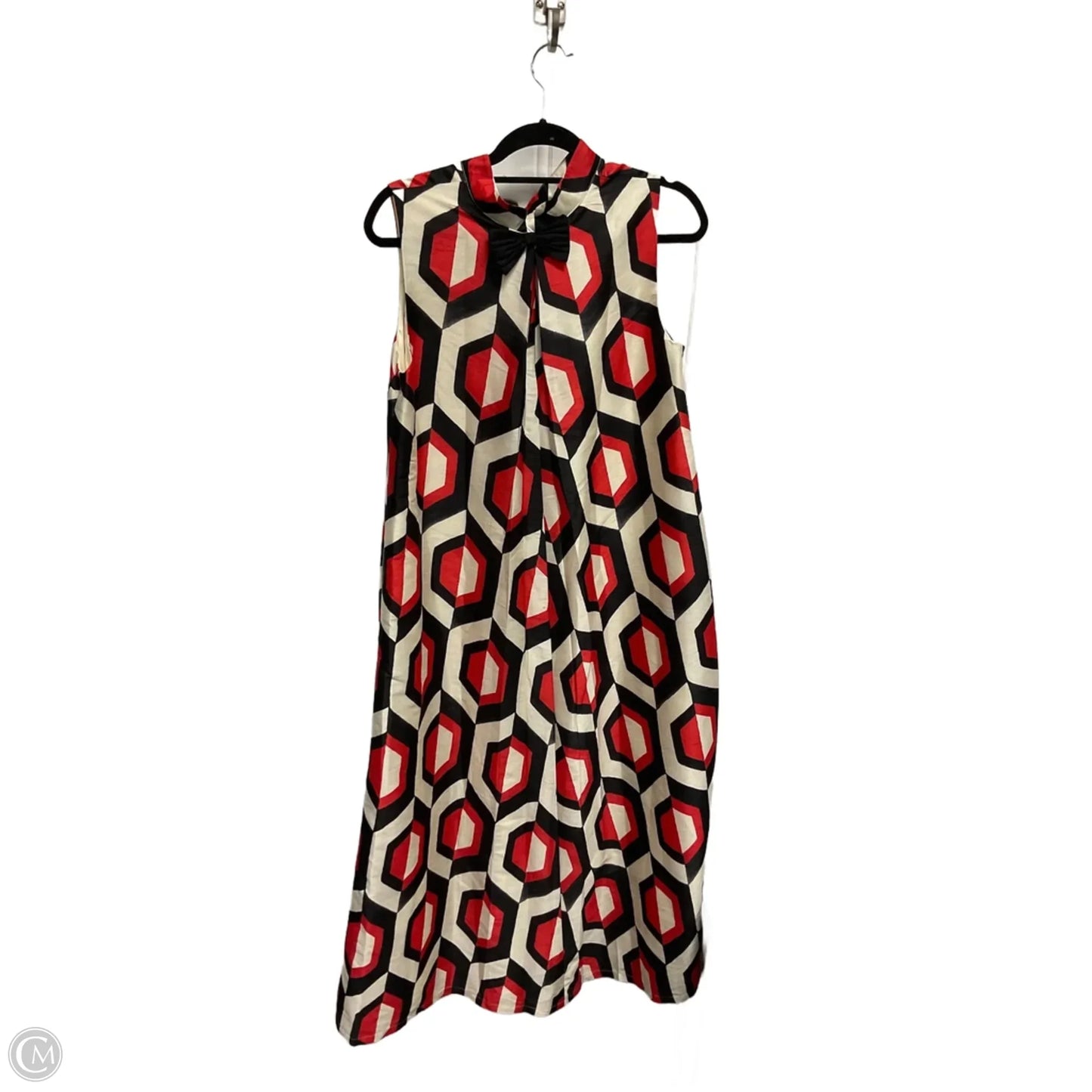 Dress Party Long By Cma In Geometric Pattern, Size: S