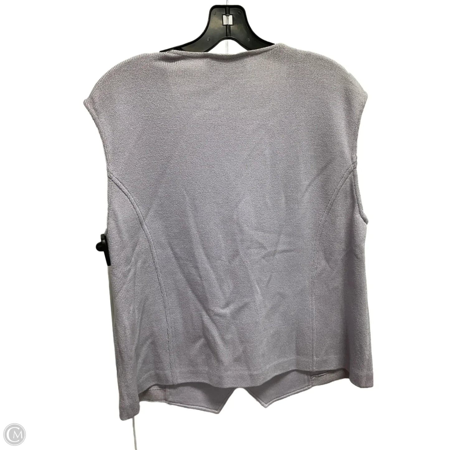 Vest Luxury Designer By St John Collection In Purple, Size: L