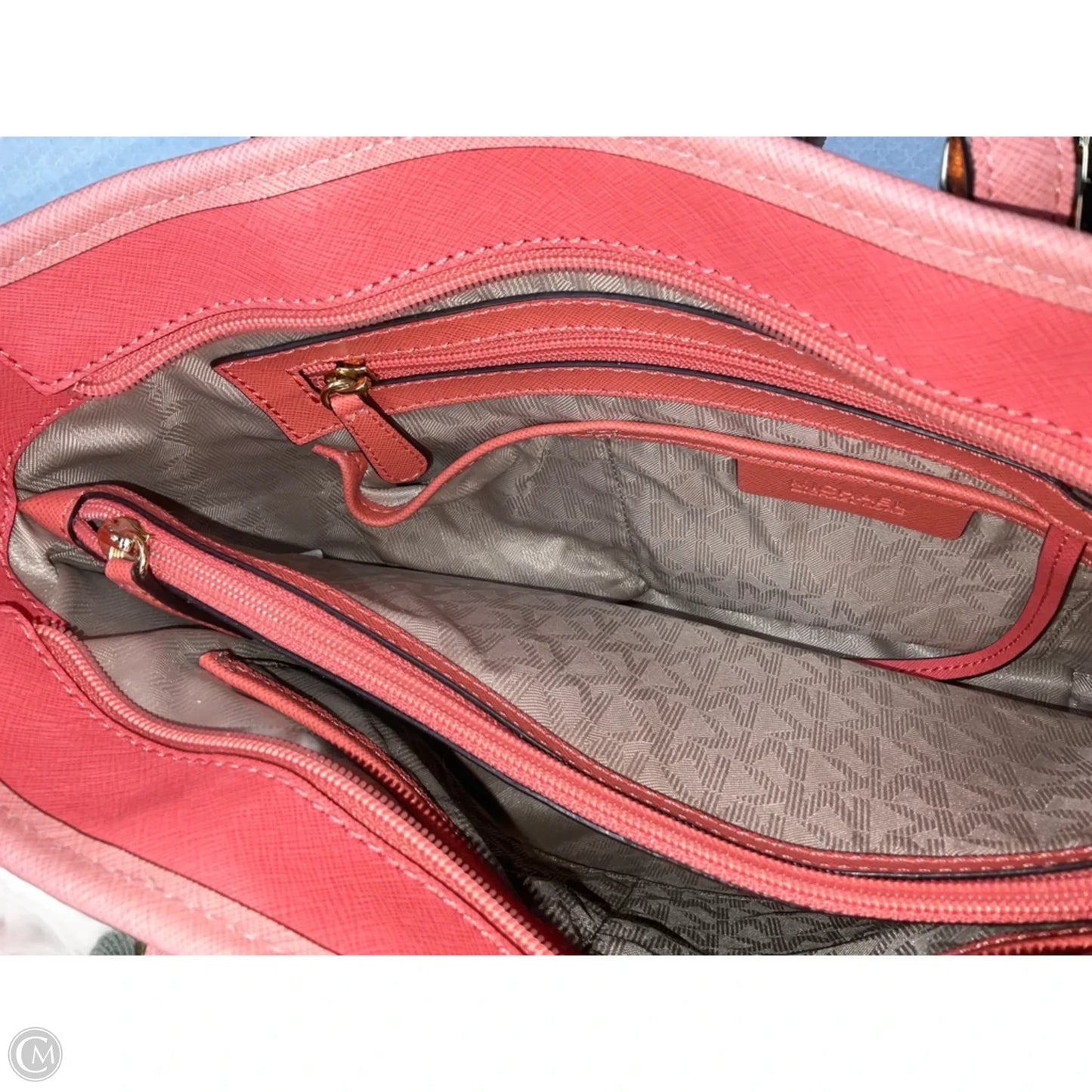 Tunic Designer By Michael Kors In Pink, Size: M