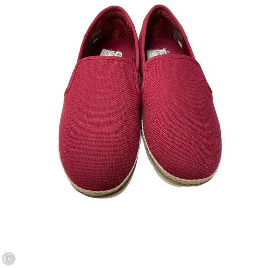Shoes Flats By Bobs In Red, Size: 9