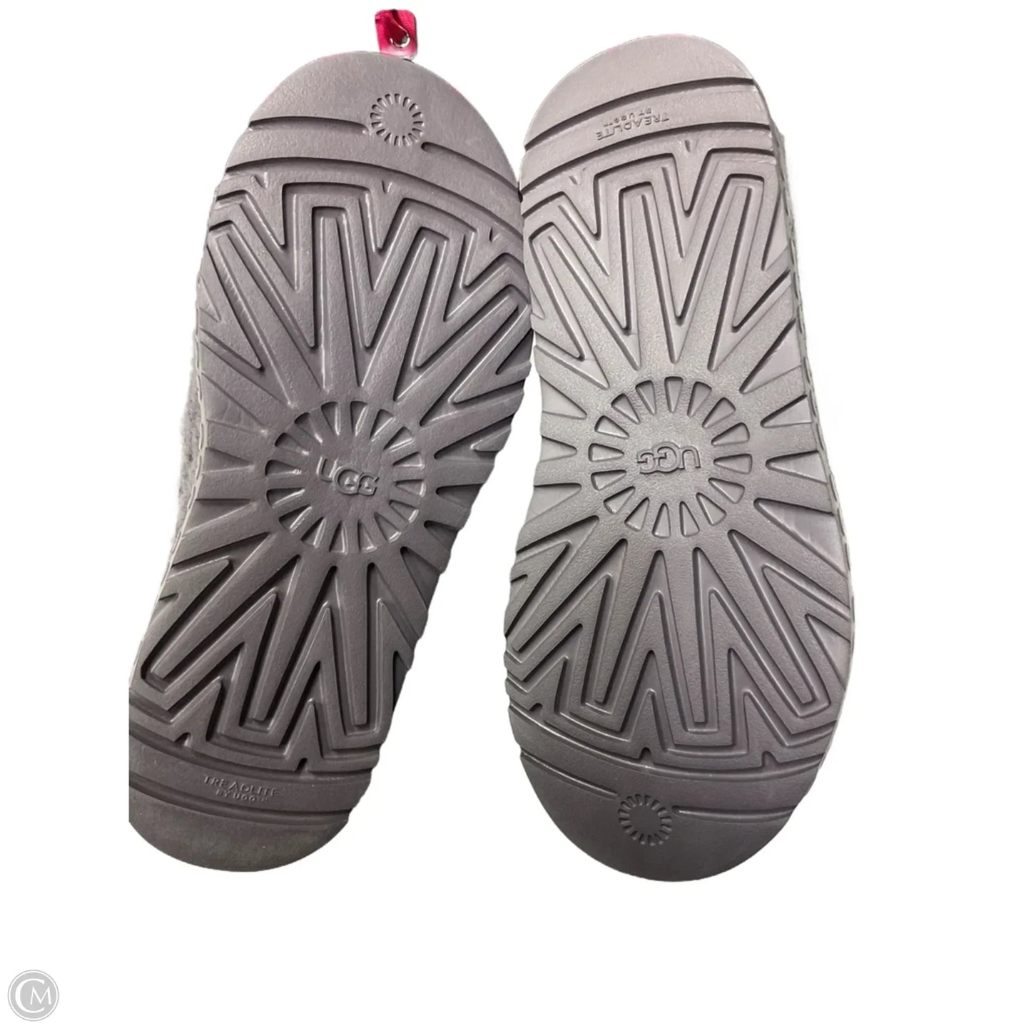 Slippers Designer By Ugg In Purple, Size: 7