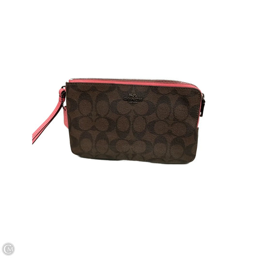Wristlet Designer By Coach, Size: Medium