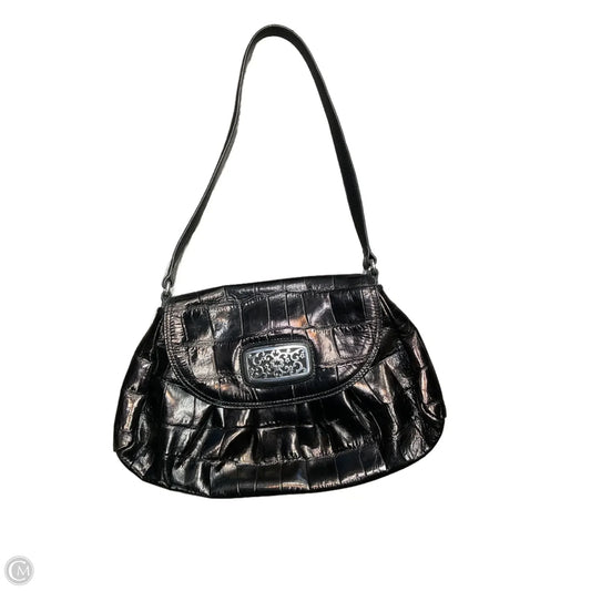 Handbag Leather By Brighton, Size: Medium